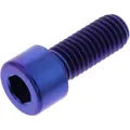Zylinderschraube JMP M8x1,25mm 20mm Titan blau