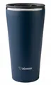 Thermobecher Büro 450ml Blau Edelstahl Vakuum Isoliert