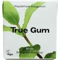 True-Gum Kaugummis Minze, zuckerfrei, Schachtel mit 16 Dragees