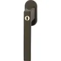 ABUS Fenstergriff abschließbar FG110 Farbe: Braun