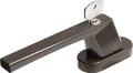 Abus Fenstergriff abschließbar FG110 braun Fenster Sicherheitsfenstergriff
