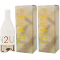 Calvin Klein CK In2U Her 2 x 100 ml Eau de Toilette EDT Set Damenduft