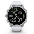 Garmin fenix 8 (43mm) steinweiß/silber