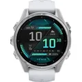 Garmin Fenix 8 Silber/Weiß 43 mm