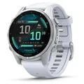 Garmin fenix 8 (43mm) steinweiß/silber - Silber
