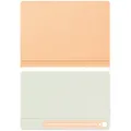 Samsung Smart Book Cover Tablet Tasche Samsung Galaxy Tab S9 FE, Galaxy Tab S9 27,9 cm (11) Book Cover Orange, Cream