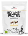 AlpenPower BIO WHEY Protein Vanille 500 g - 100% natürliche Zutaten & ohne Zusatzstoffe - Hochwertiges CFM Eiweiß-Pulver aus bester Bio-Alpenmilch