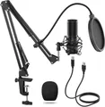 TONOR Mikrofon Q9 USB-Gaming-Mikrofon Kondensatormikrofon-Kit für Podcasting