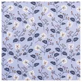 HOME FASHION Papierserviette 20 Servietten Smilla blue - Naturzweige gemalt blau 33x33cm, (20 St) blau|lila