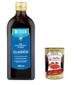 6x De Cecco Classico Natives Olivenöl Extra Olio Extra Vergine 500ml nativ + Italian Gourmet Polpa