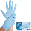 Nitril-Handschuhe "Safe Lightpuderfrei blau s (100 Stk