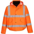 Hi-vis Orange Jacke 2xl