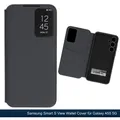 Original Samsung Handy Hülle für Galaxy A55 Case Wallet Cover EF-ZA556 schwarz