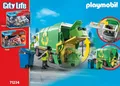 PLAYMOBIL City Life Recycling Truck, Auto & Stadt, City Life, 4 Jahr(e), Grün, Weiß
