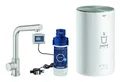 Grohe Red Mono Standventil mit L-Auslauf und Boiler Größe M - Supersteel - 30339DC1