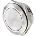 TRU COMPONENTS TC-9563744 Drucktaster 12 V 0.005 A 1 x Aus/(Ein) Kontaktelement (Ø x H) 17.8 mm x 14.5 mm IP65 1 St. Bulk