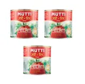 3x Mutti Professional Pelati Mediterranei Mediterrane Geschälte Tomaten 2,5Kg