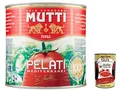 Mutti Professional Pelati Mediterranei Mediterrane Geschälte Tomaten 2,5Kg + italian gourmet polpa 400g