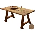 SIT Tops & Tables Tischplatte Teak 160x90 cm / natur
