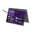 LG gram Pro 16 16T90TP-K.AA78G (16 Zoll) OLED 2in1 Notebook, Intel Core Ultra 7 255H, Intel Arc™ 140T GPU, 16GB RAM, 1TB SSD, federleicht (1,399 kg), gram AI, 77 Wh, Thunderbolt 4, Schwarz