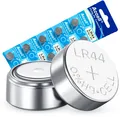 Knopfzellen Batterie | LR44 / AG13 / LR1154 | Alkaline 1.5V | 10er Pack | für Taschenrechner, Uhren, Geräte | Retoo