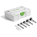 Festool Forstnerbohrer-Set SYS3 S 76-FB CE-SORT/5 Durchmesser: 15, 20, 25, 30, 35 mm