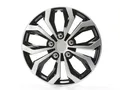 Cartrend Dayton Radkappen 16 Zoll, schwarz-silber, 4 Stück