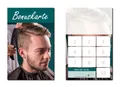 LYSCO Visitenkarten Bonuskarte Friseur Kundenkarte Haarpflege Kosmetik Frisör, Treuekarten, Rabattkarte, Frisur, 10 Stempelfeldern + Firmenstempel