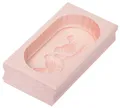 Butterform eckig Buttermodel aus Ahornholz für 250 g Butter Motiv: 2 Vögel