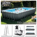 INTEX Komplettset Ultra XTR Frame Pool mit Sandfilteranlage Schwimmbecken