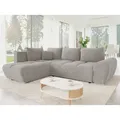 MIRJAN24 Ecksofa Forest, mit Schlaffunktion und Bettkasten, 290x183x85 cm, Ausziehmechanismus DL grau