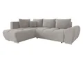 Mirjan24 Ecksofa Fureniz mit Bettkasten, 4 Sitzer L-Form Sofa mit Schlaffunktion, Eckcouch für Wohnzimmer, Couch mit Bettfunktion (Velo 633, Seite: Links)