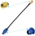 GPS Antenne Adapter Fakra C auf SMA Stecker RG174 15cm Auto DVR Tracking