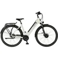 Prophete City E-Bike Geniesser 2.0 Damen E-Novation Vorderradmotor Weiß 28 Zoll