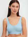 CALIDA Bustier Elastic breites Unterbrustband, ohne Bügel, Baumwollmischung