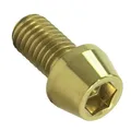 Titan M8x15 Schraube DIN912 konisch gold Innensechskant Ti Bike Tuning