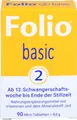 Folio 2 Basic ab 13.Schwangerschaftswoche bis Ende der Stillzeit, 90 St. Tabletten