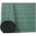 PROREGAL Fi-Chi – Premium Sichtschutzmatte Zaun Sichtschutz PVC- Sichtschutzmatte Gartensichtschutz Höhe 2 m Länge 3 m HxL 2 x 3 m Grün
