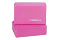relaxdays Yogablock im 2er Set, Pink