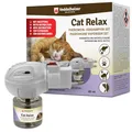 Veddelholzer Relax Cat Pheromone Katzen Diffusor Set bestehend aus Verdampfer + 45ml Flakon Beruhigungsmittel für Katzen Entspannungs & Anti Stress Mittel für Katzen urinieren verhindern gegen kratzen