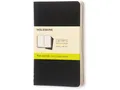 MOLESKINE Notizheft Cahier, P/A6, blanko, Karton, schwarz 1 bis 20 Stk SPARE 53%