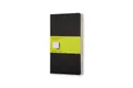 Moleskine Cahier A6, blanko, schwarz, 3er-Set Moleskine