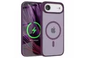 EAZY CASE Handyhülle Outdoor Case MagSafe für Apple iPhone Air 6,5 Zoll, Outdoor Handyhülle MagSafe Bumper Kameraschutz stoßfest dunkel Lila
