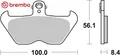 Brembo 07BB24SA Bremsbelagsatz für Scheibenbremse Bremsbelagsatz für BMW