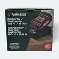 Parkside Akku 2 Ah 20 V + Ladegerät kompatibel mit Allen Geräten X 20 V Team ...