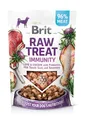 Brit Raw Treat Immunity, gefriergetrocknetes Leckerli und Topper, Lamm & Huhn, 40 g