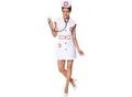 tectake® Frauenkostüm sexy Krankenschwester