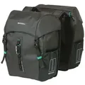 Basil Fahrradkorb Doppelpacktasche Discovery 365D M melee, 18 Ltr. schwarz