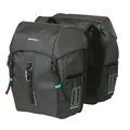 Basil Fahrrad Doppelpacktasche Discovery 365D M Schwarz Melee 30x14x31cm 18ltr