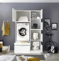 Respekta Waschmaschinenschrank Clara Waschmaschinenumbauschrank HWRSET8